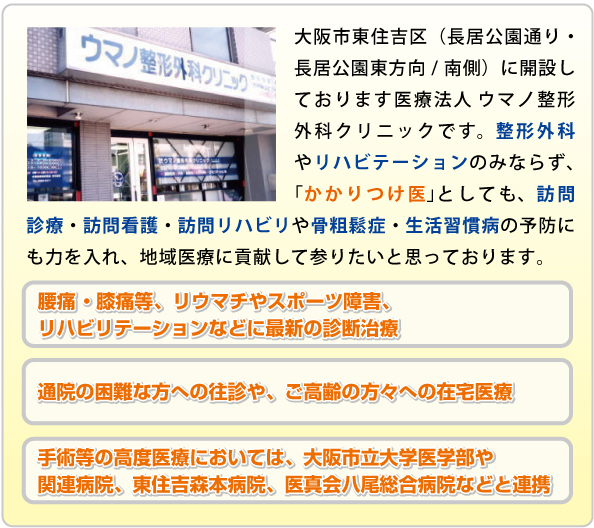 医療法人ウマノ整形外科クリニック